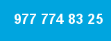 977 774 83 25 977 774 83 25